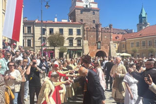 Tak świętowali 3 maja w Lublinie. Polonez z rekordową liczbą par