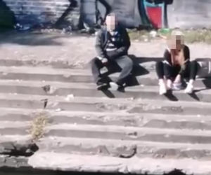 Zboczeniec masturbował się przy dziecku