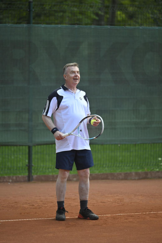 Dariusz Wieczorek zgubił 5 kg na korcie