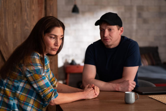 Barwy szczęścia, odc. 3319. Celina (Orina Krajewska), Łukasz (Michał Rolnicki)