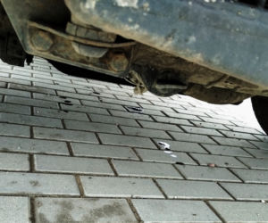Ciężarówka w fatalnym stanie wycofana z ruchu