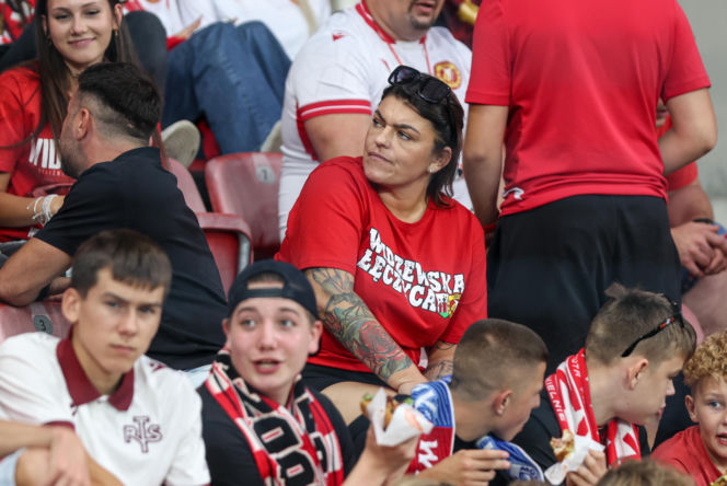 Widzew Łódź - Lech Poznań: Zdjęcia kibiców z meczu 6. kolejki PKO BP Ekstraklasy
