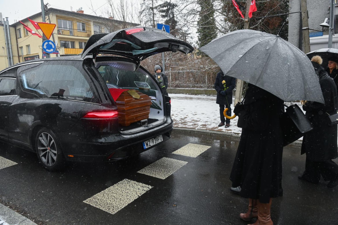 Pogrzeb burmistrza Mszczonowa Józefa Grzegorza Kurka 