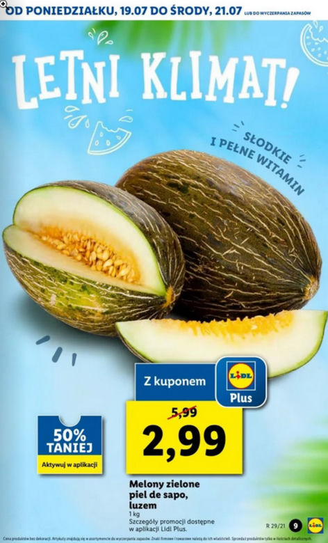 Melon w świetnej cenie