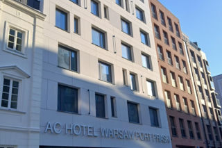 AC Hotel Warsaw Port Praski w budowie