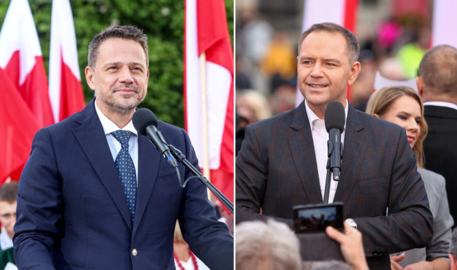 Błąd komisji wyborczej w Krakowie. Finał sprawy zamiany głosów Trzaskowskiego i Nawrockiego