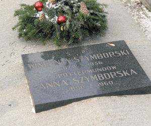 Tu leży staroświecka autorka paru wierszy