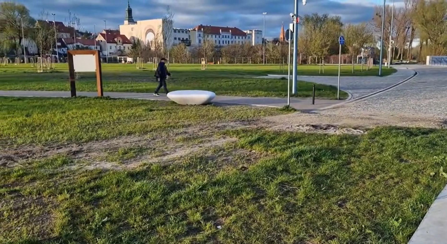 Nowa atrakcja nad Wisłą w Fordonie. Społecznicy pokazują, gdzie będzie pięć takich miejsc