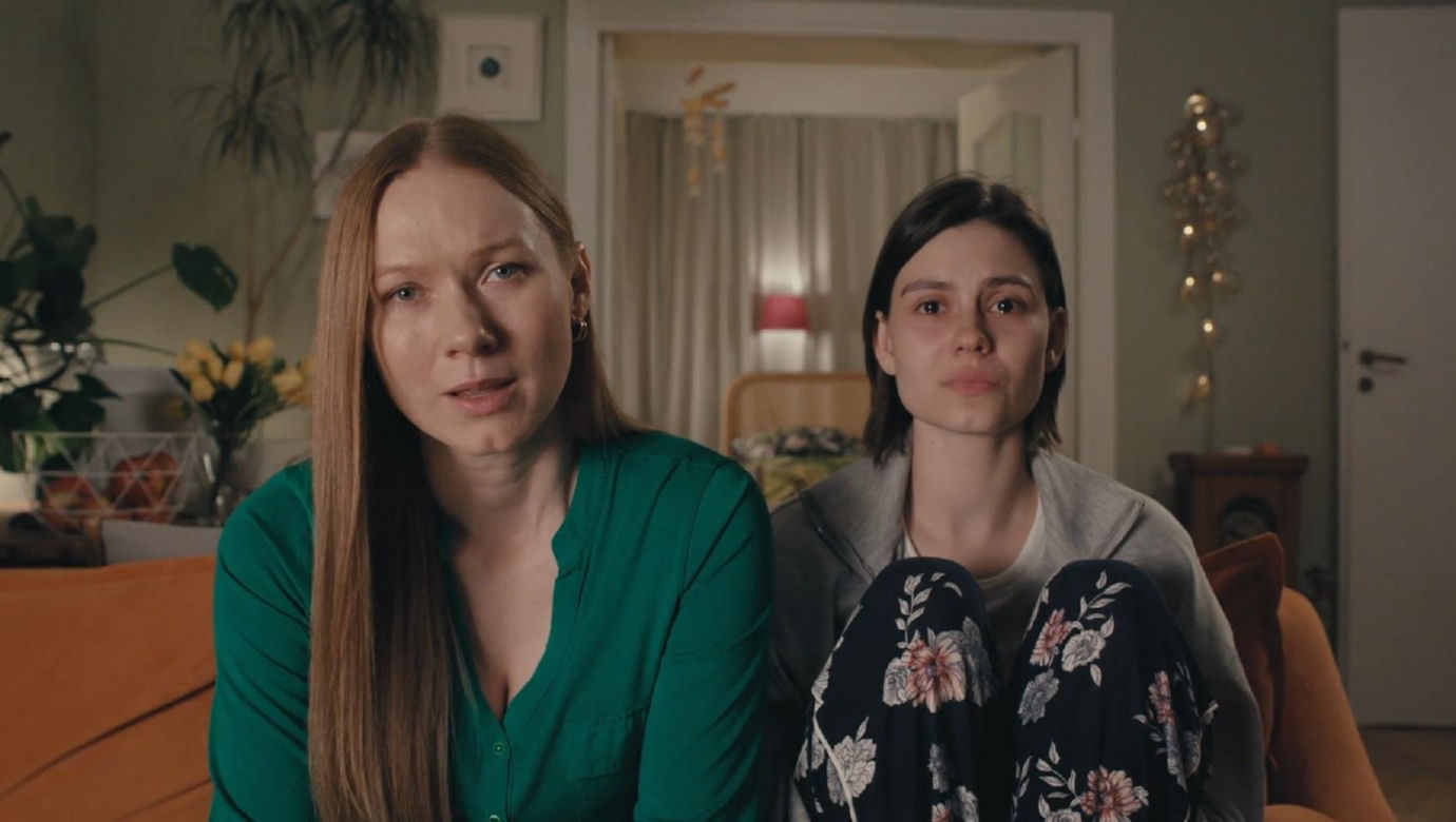 Na dobre i na złe odc. 1001. Blanka (Pola Gonciarz), Wiktoria (Katarzyna Dąbrowska)