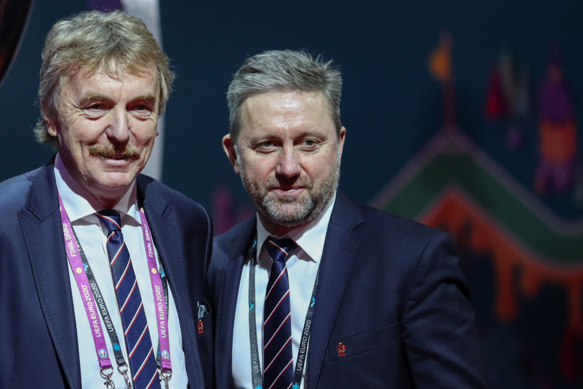 Zbigniew Boniek i Jerzy Brzęczek