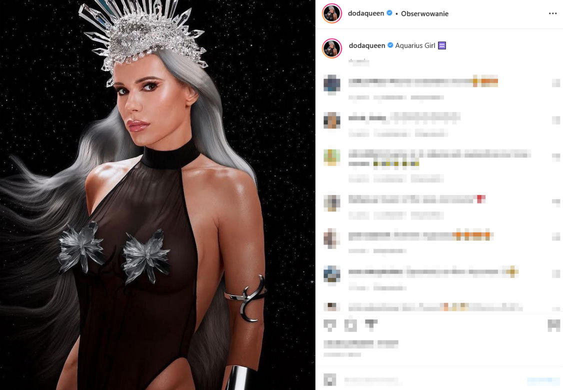 Doda kobieta po przejściach