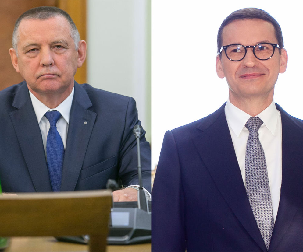 Marian Banaś, Mateusz Morawiecki