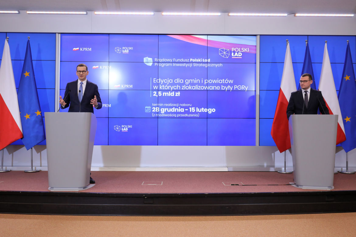 Premier Mateusz Morawiecki przedstawia Program Inwestycji Strategicznych „Polski Ład”