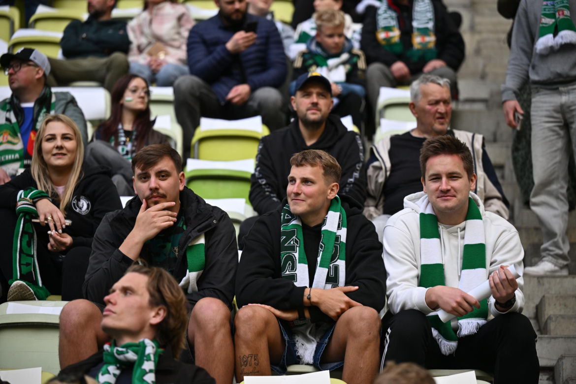 Lechia Gdańsk - Legia Warszawa: Zdjęcia kibiców z meczu 33. kolejki PKO BP Ekstraklasy