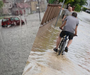 Potężne nawałnice znów zalały Małopolskę