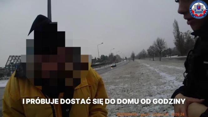 Policjanci uratowali starszego pana