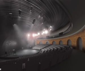 Teatr Ognisko w rewitalizowanym forcie