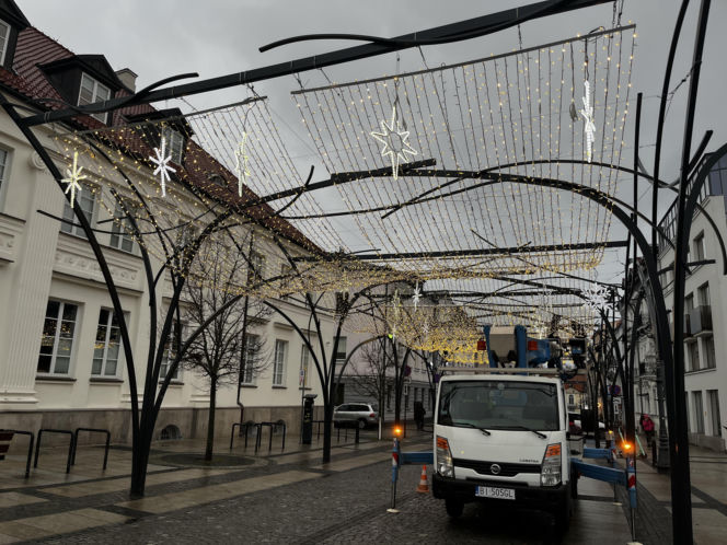 Zobacz hit Białostockiego Jarmarku Świątecznego 2025. Tak wygląda „rozgwieżdżone niebo”
