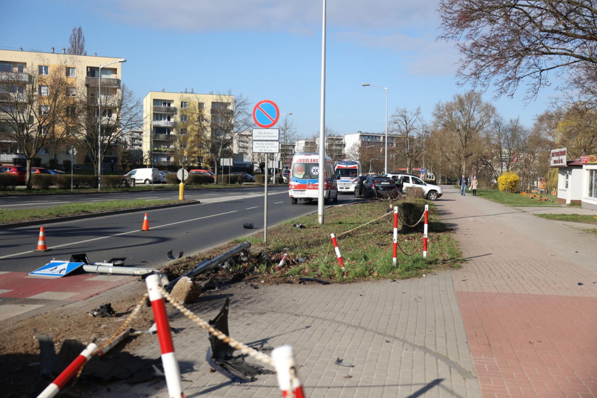Kierująca audi mogła pozabijać ludzi w Zielonej Górze