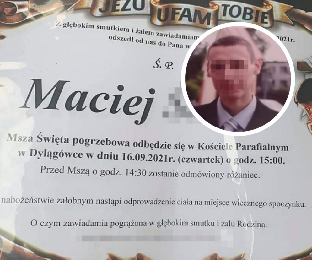 Maciej zginął pod traktorem. Dwójka malutkich dzieci została bez taty. 29-latka pożegnają bliscy