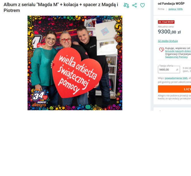 Gwiazdy grają z WOŚP