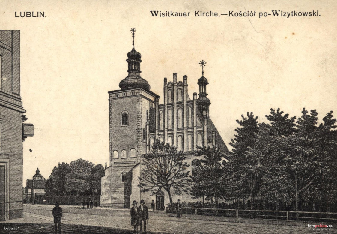 Kościół pw. Wniebowzięcia Najświętszej Maryi Panny Zwycięskiej w Lublinie na archiwalnych zdjęciach