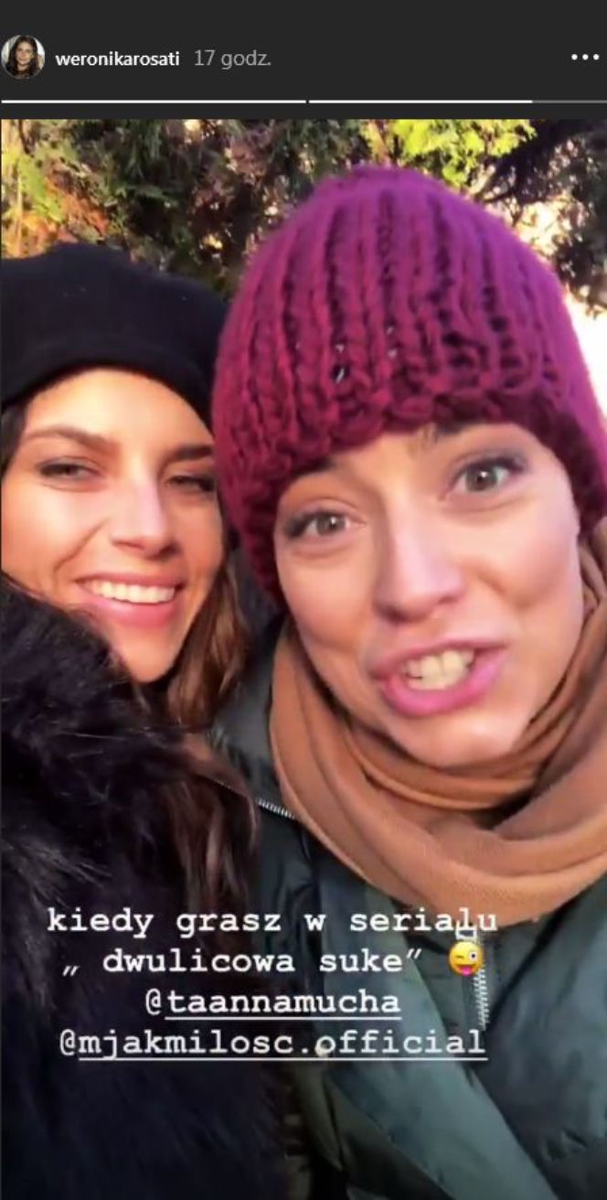 M jak miłość. Anka (Weronika Rosati), Magda (Anna Mucha)