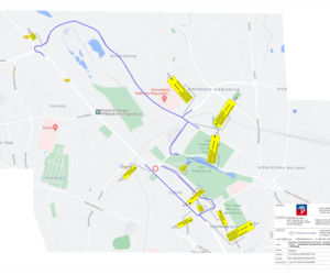 Budowa węzła Łękno - lipiec 2021
