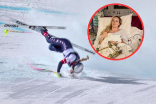 Lindsey Vonn pokazała się po koszmarnym wypadku na IO! Przeszła trzy operacje [ZDJĘCIA]