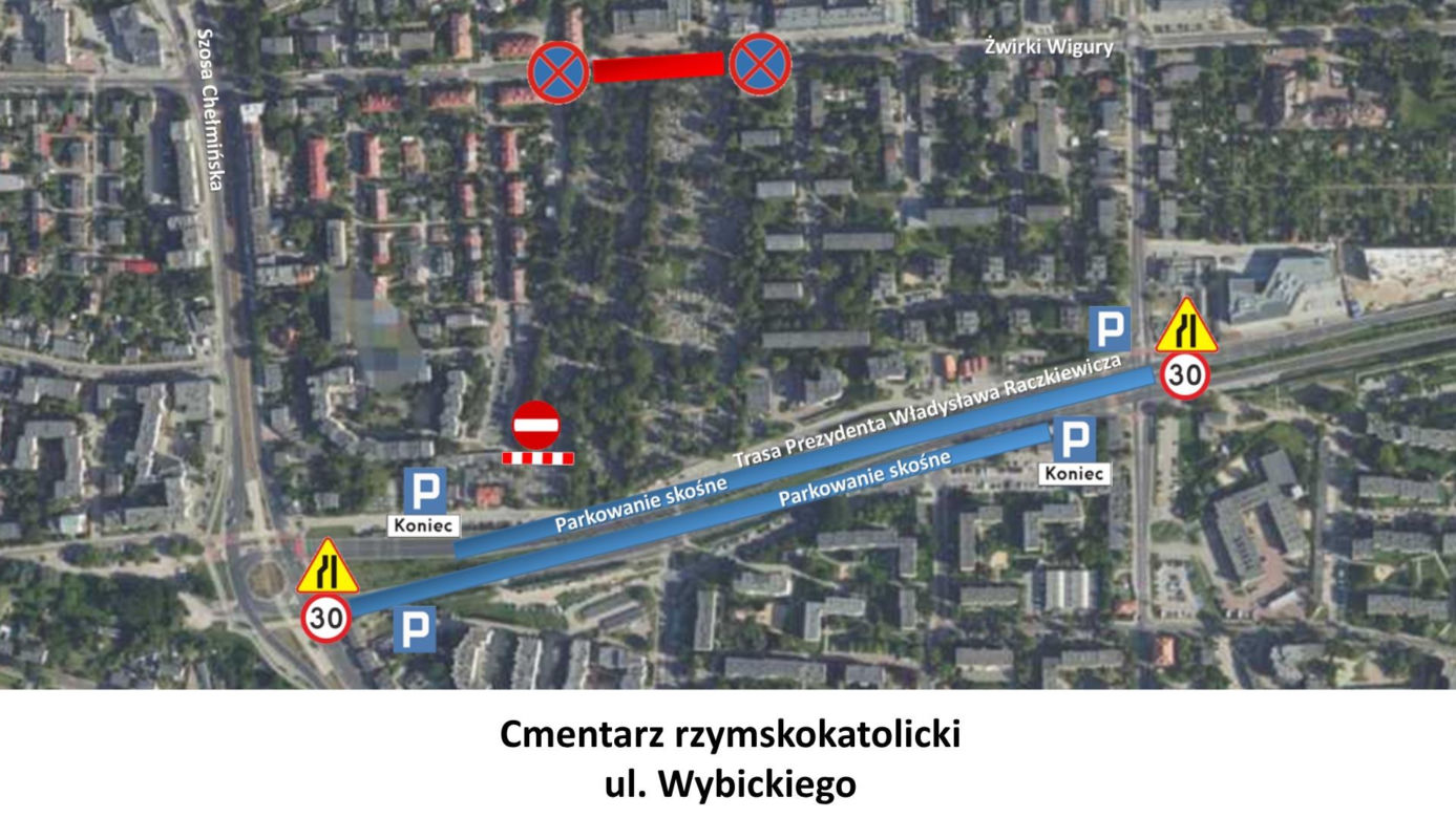 1 listopada 2026 w Toruniu: Zmiany na Wszystkich Świętych. Przydatne mapy dla kierowców