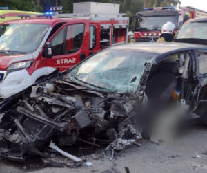 Śmiertelny wypadek na prostej drodze. Nie żyje kierowca!