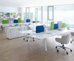 Nowoczesny open space - projekt biura autorstwa Zbigniewa Kostrzewy