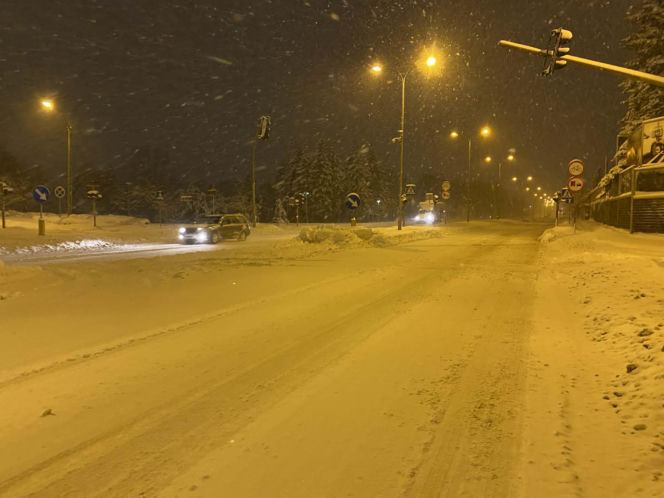 Zima w Olsztynie - 31 grudnia 2025