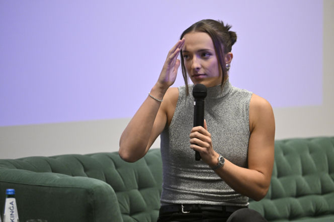 Iga Świątek rozdała stypendia