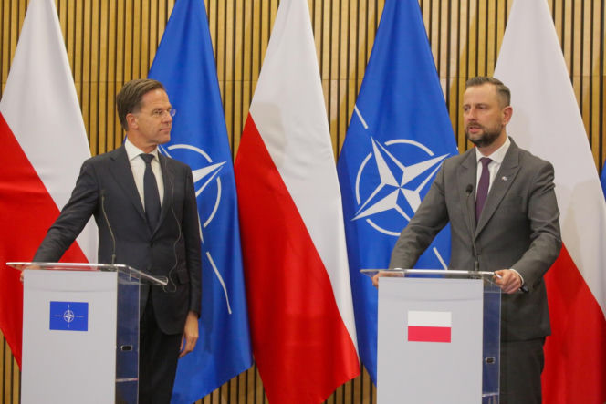 Szef NATO na mazurskim poligonie. Mark Rutte ostrzegł Putina: „Jesteśmy zjednoczeni i gotowi