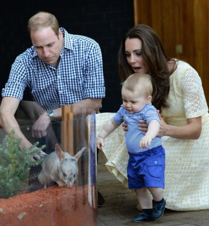 Księżna Kate w ZOO