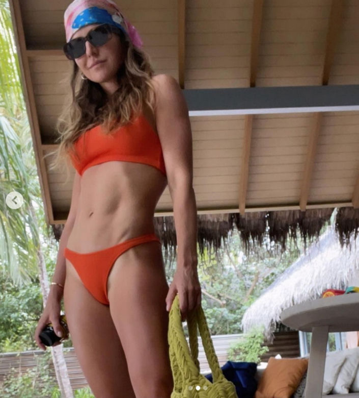 Anna Lewandowska na wakacjach