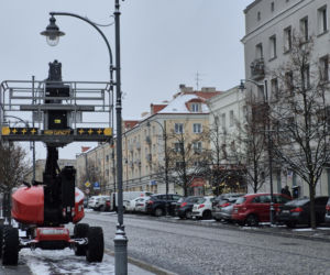 Ozdoby świąteczne oraz jarmark w Białymstoku
