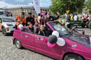  Parada ulicami miasta. Studenci przejeli kontrolę w Białymstoku 