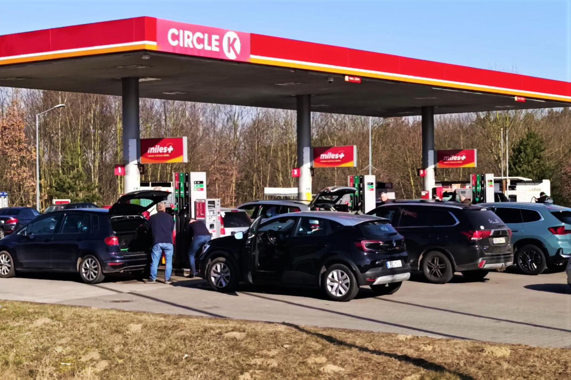Ceny paliw w Lubieszynie idą w górę