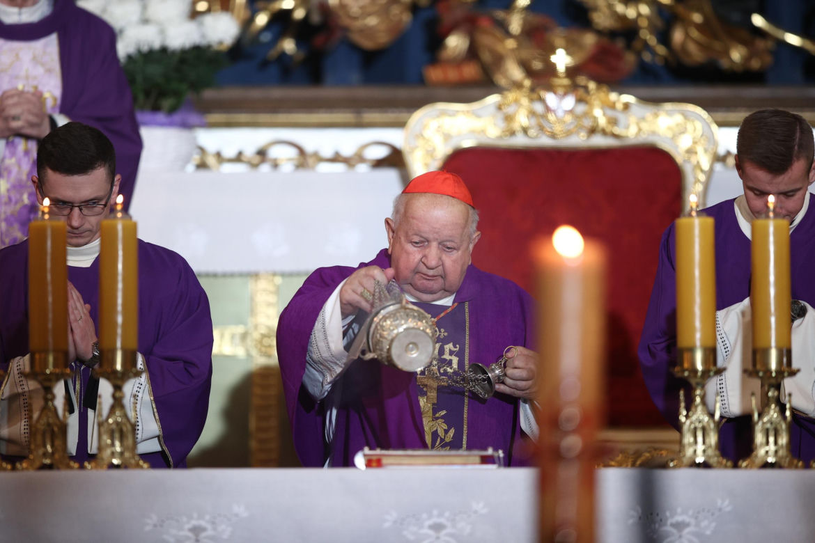 Kraków. Pogrzeb Wandy Półtawskiej