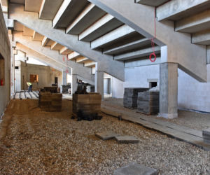 Budowa stadionu w Szczecinie - marzec 2021