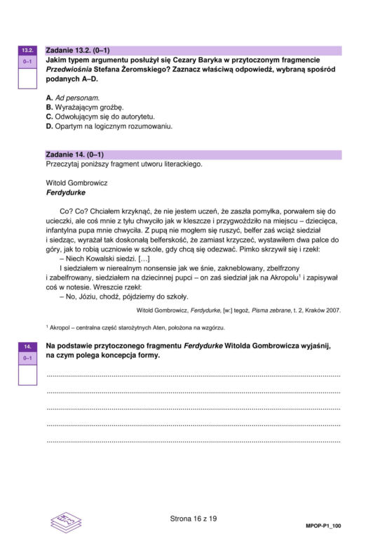 Matura 2026 polski: Arkusze CKE i odpowiedzi - sprawdź, czy zdałeś!