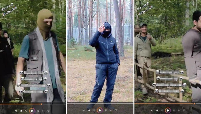Operacja „Śluza”. Mamy filmy nagrywane przez imigrantów szturmujących granicę białorusko-polską