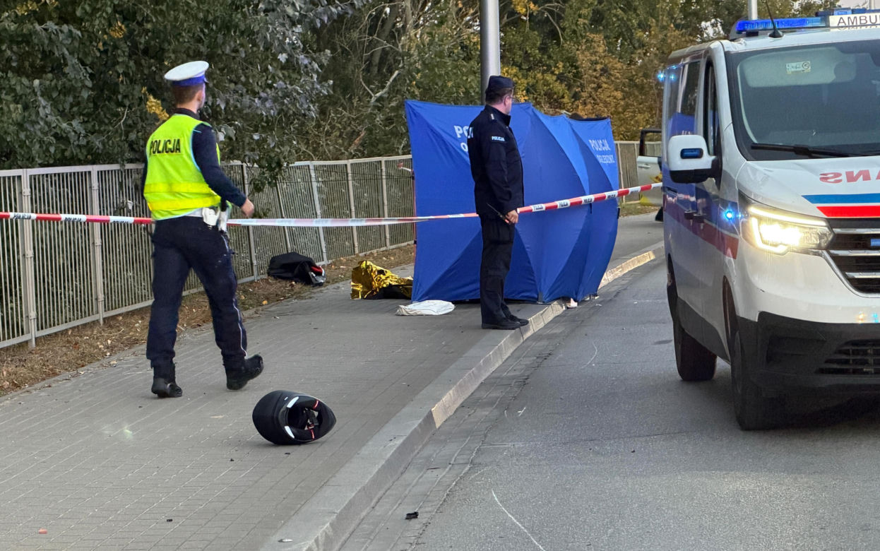 Tragedia na Wybrzeżu Szczecińskim. Młody motocyklista nie żyje