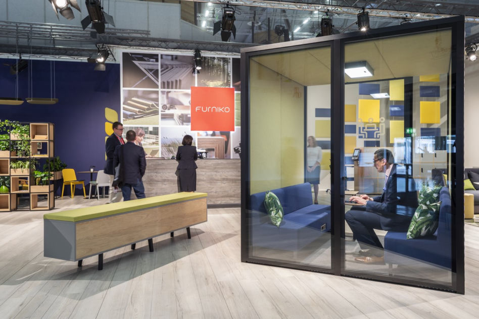 Orgatec 2018 – przestrzeń Agile Working według Furniko