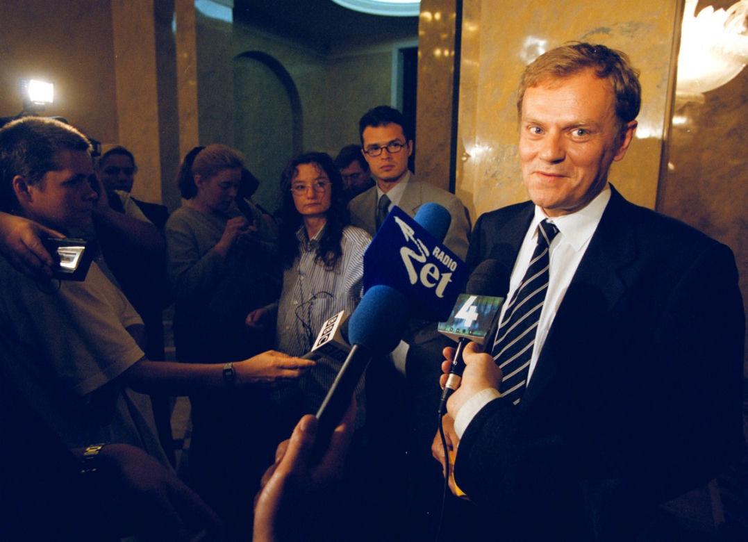Tak żył Tusk w PRL. Początki kariery