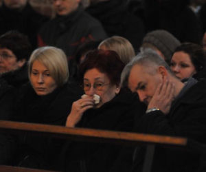 Pogrzeb ofiar masakry w Kamieniu Pomorskim