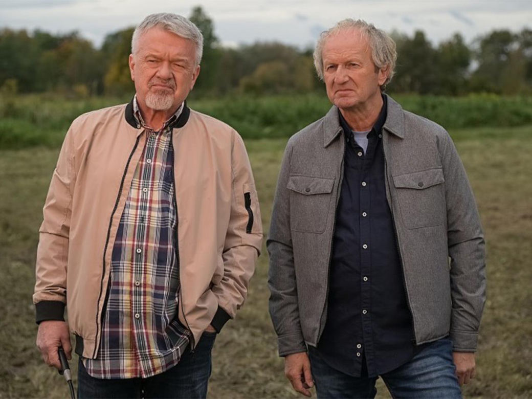 Pierwsza miłość, odcinek 3929: Śmiałek (Paweł Okoński) i Seweryn (Mirosław Kropielnicki)