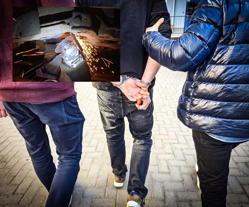 Mechanik okradał kontenery